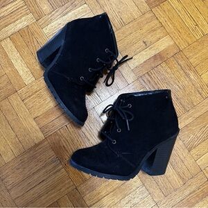 Call it Spring  Black Heeled Booties